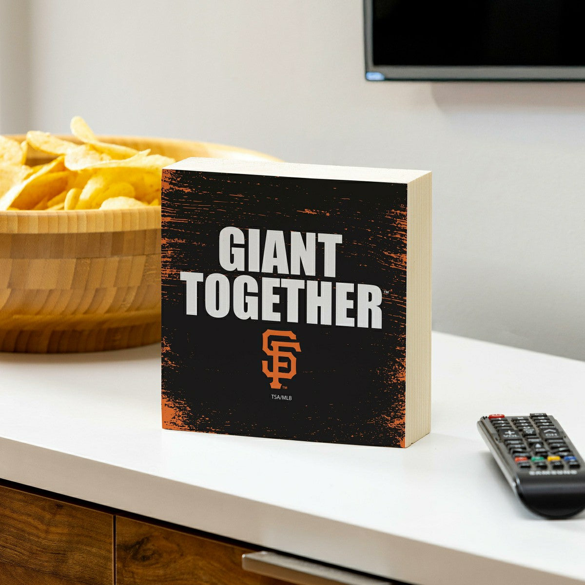 San Francisco Giants Plock, Down Home Fans, 6x6, MLB, Home