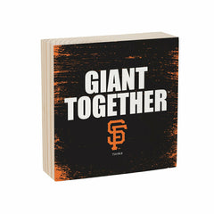 San Francisco Giants Plock, Down Home Fans, 6x6, MLB, Home