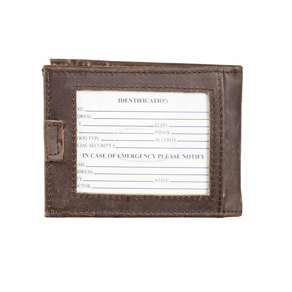 San Francisco Giants, Front Pocket Wallet w/ RFID Blocking, Brown, MLB, Home