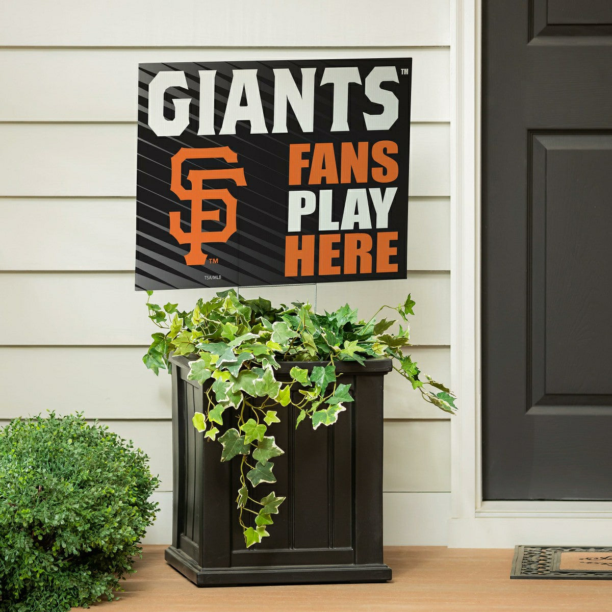 San Francisco Giants Coroplast Yard Sign "Fans Play Here", MLB, Home