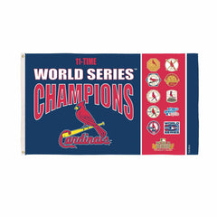 St Louis Cardinals Single Sided Flag w/ 2 Grommets, 3'x5' Multi Win Fl, MLB, Home