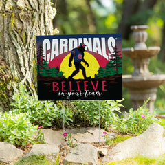 St Louis Cardinals Yard Sign, Bigfoot, MLB, Home