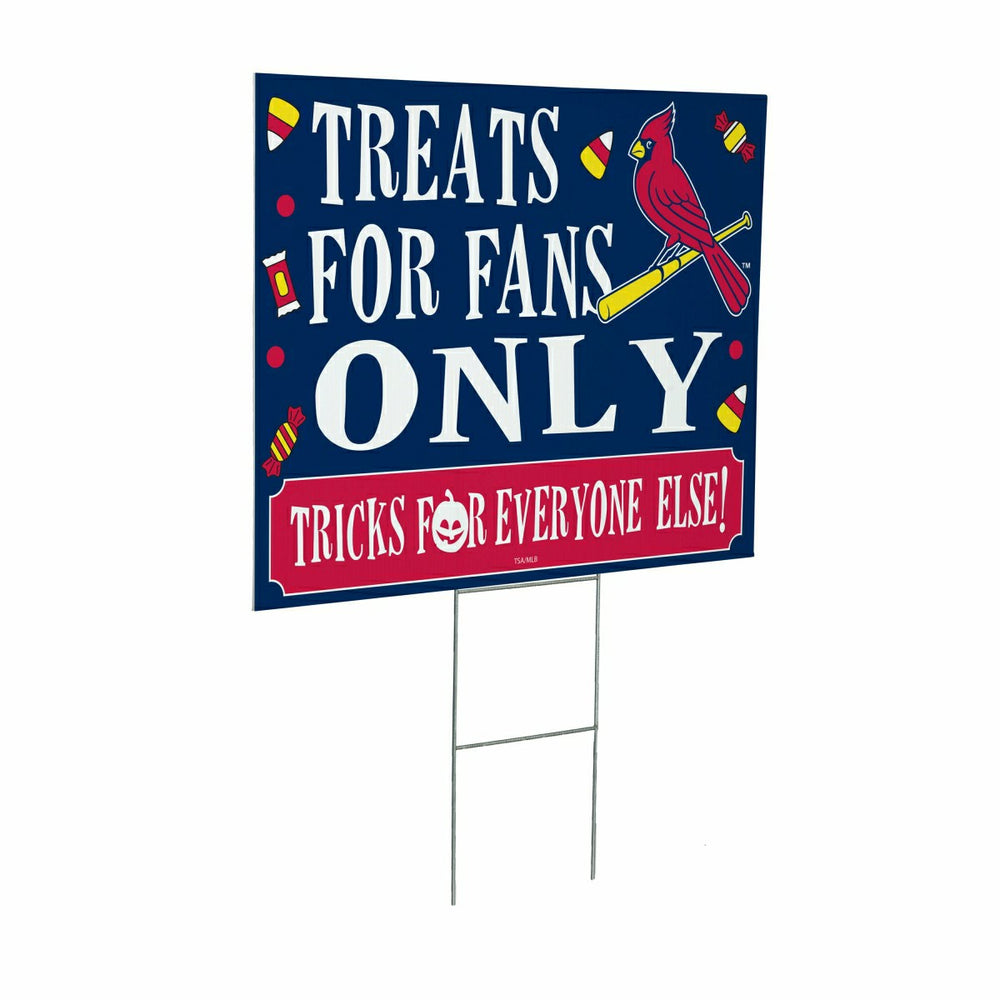 St Louis Cardinals Yard Sign, Halloween Treats for Fans, MLB, Home