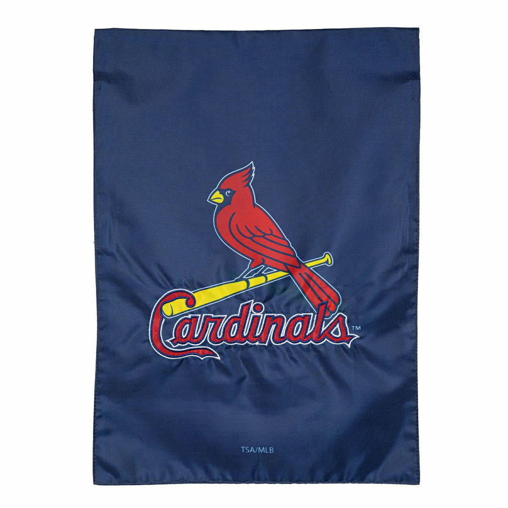 St Louis Cardinals Appliqué Garden Flag, MLB, Home