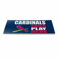 St Louis Cardinals Fan Mat, 28"x16", MLB