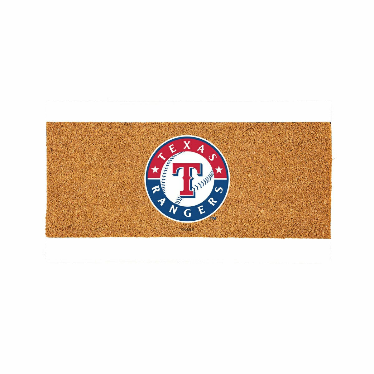Texas Rangers Extra Large Full Color Coir Mat, 60"x24", MLB