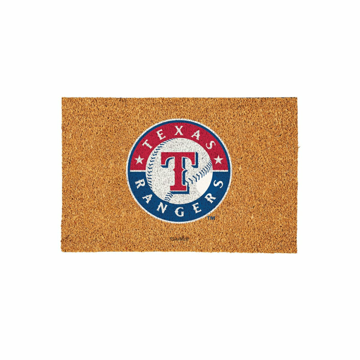 Texas Rangers Large Full Color Coir Mat, 36"x24", MLB