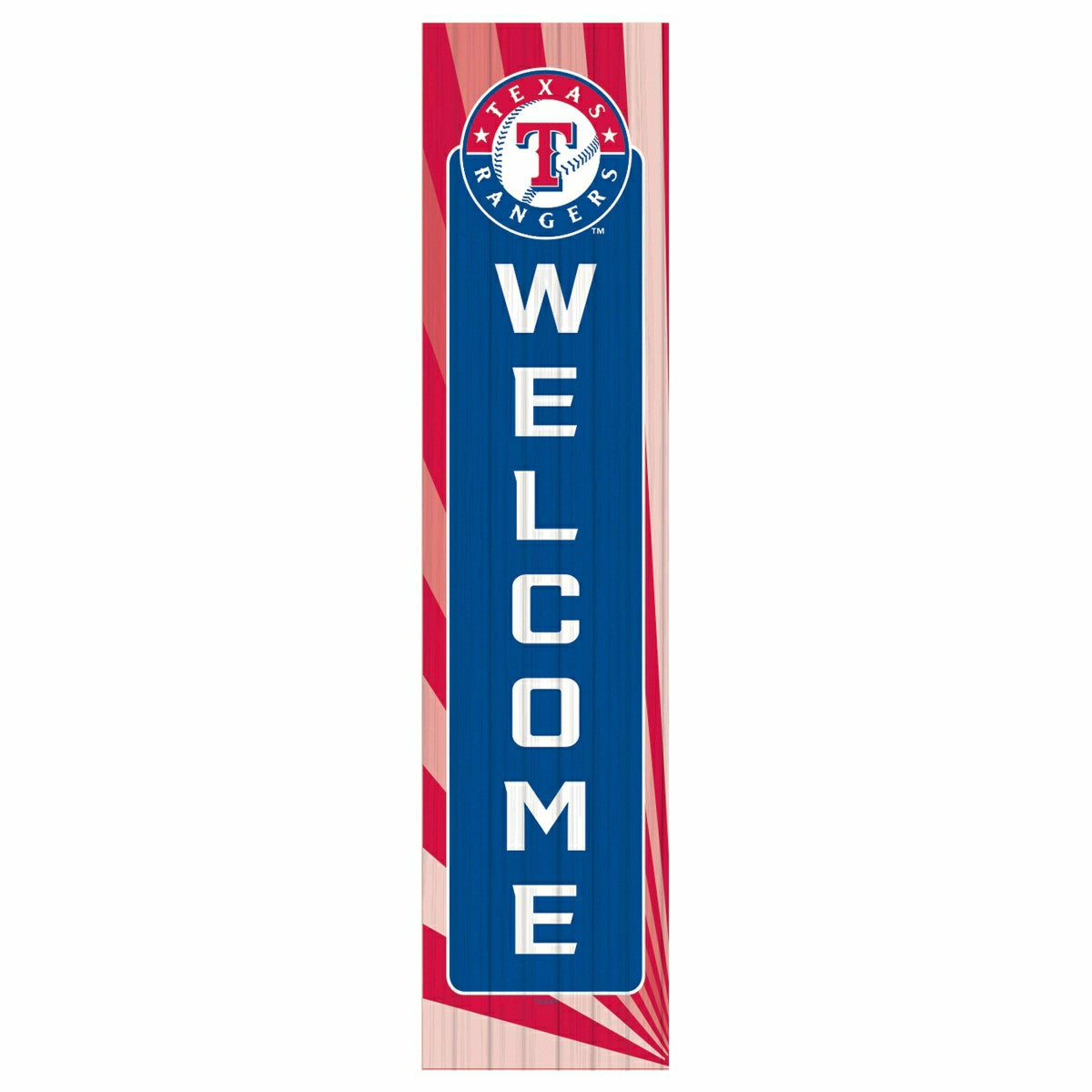 Texas Rangers, Summer Seasonal Leaner, 46" Single Sided, MLB, Home