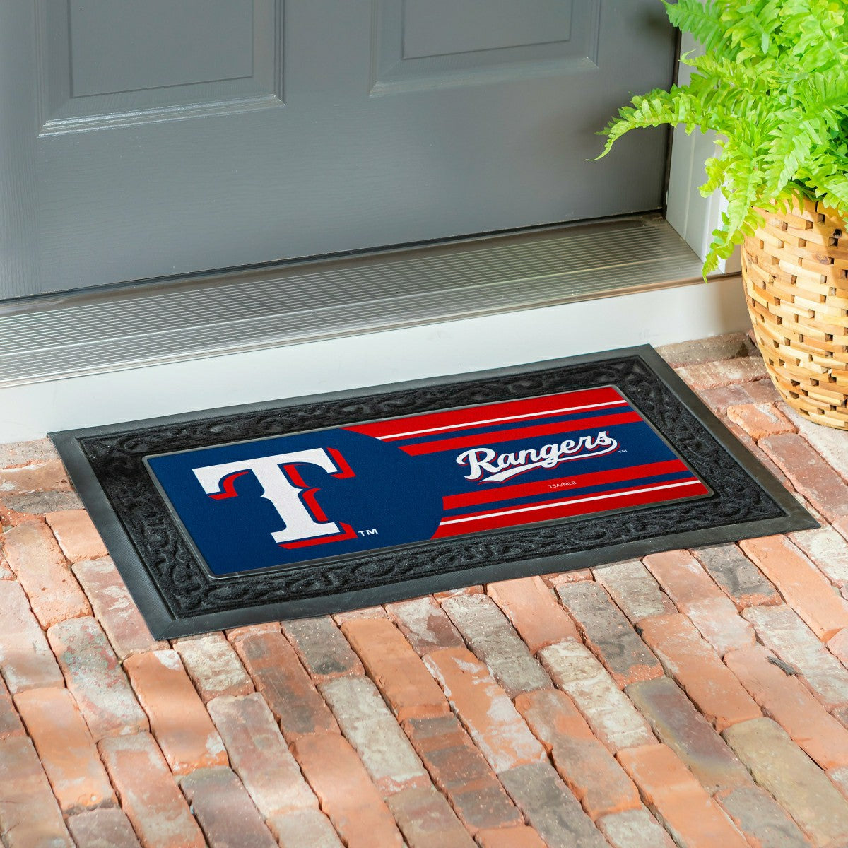 Texas Rangers Sassafras Switch Mat, MLB