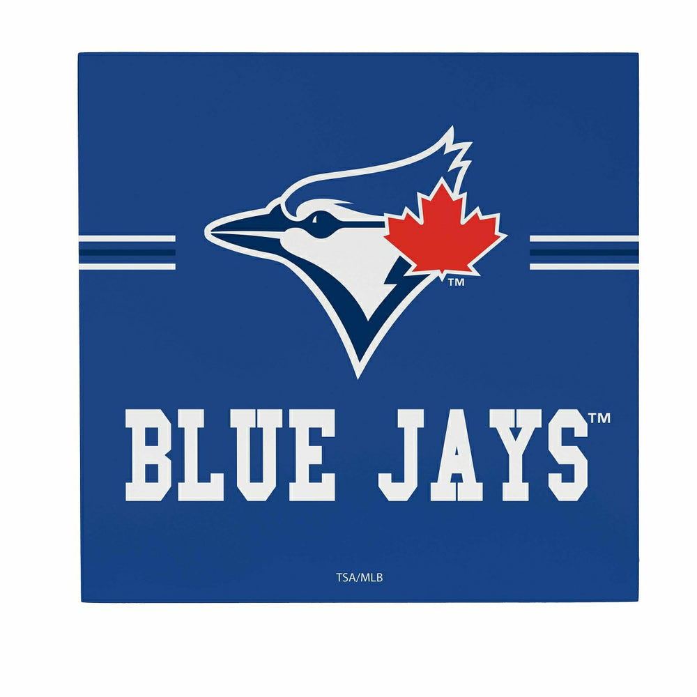 Toronto Blue Jays Wood Wall Sign, 12x12, MLB, Home