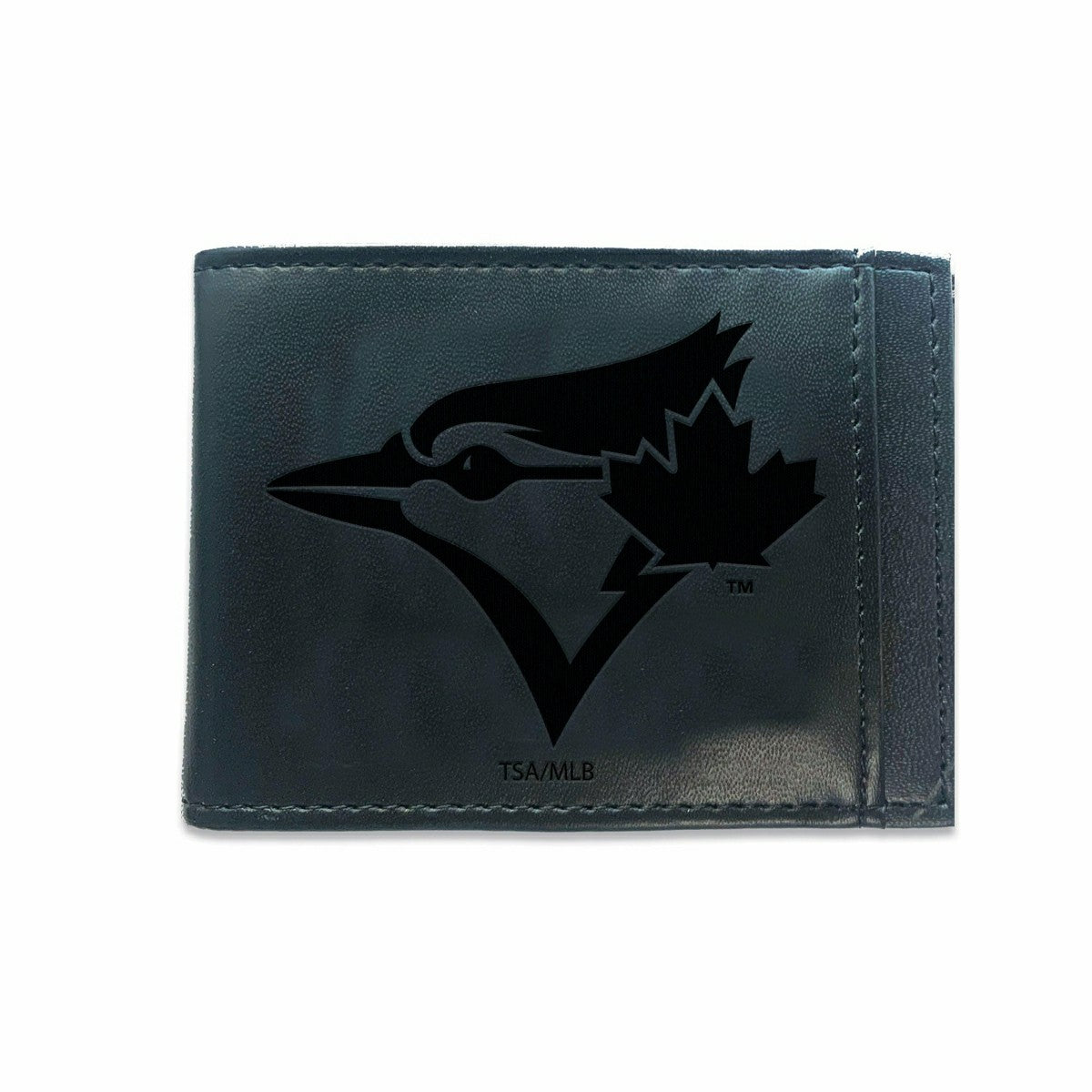 Toronto Blue Jays Front Pocket Wallet w/ RFID Blocking Black, MLB, Home