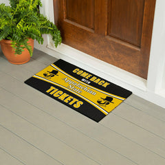 28" x 16" PVC Trapper Mat, Come Back with Tickets, Appalachian State U, Collegiate