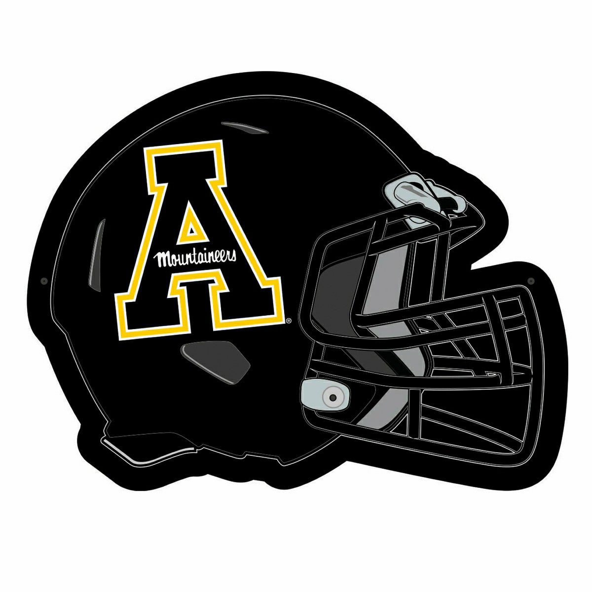 LED Wall Decor, Helmet, Appalachian State University, Collegiate, Home