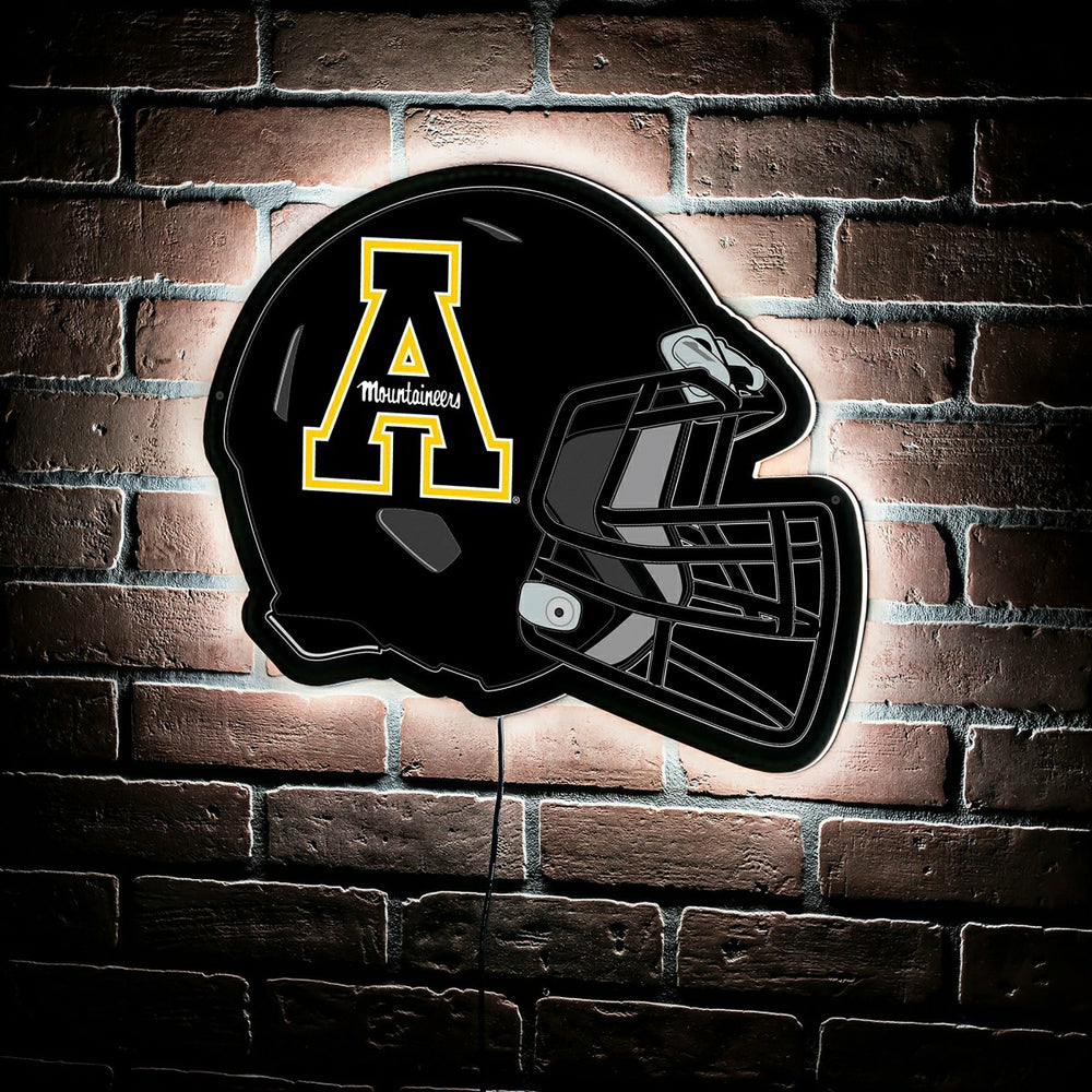 LED Wall Decor, Helmet, Appalachian State University, Collegiate, Home