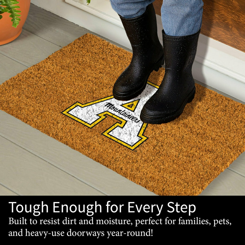Coir Mat, 16"x28", Appalachian State University, Collegiate