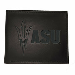 Arizona State University, Bi-Fold Wallet, Black, Collegiate, Home