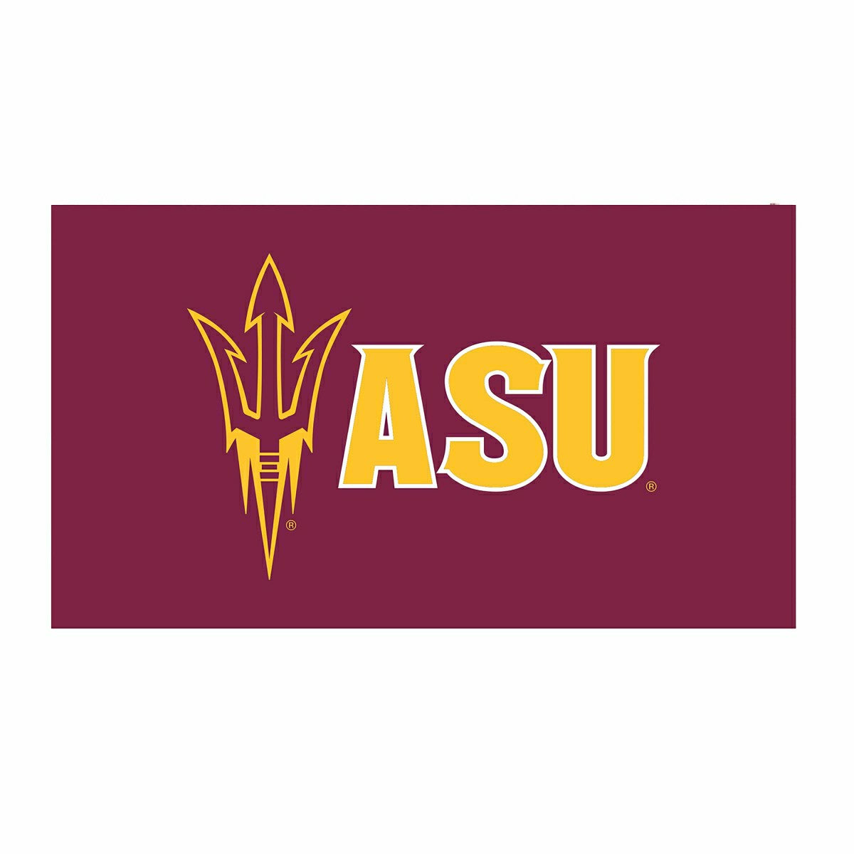 Full Color PVC Mat, 16" x 28", Arizona State University, Collegiate