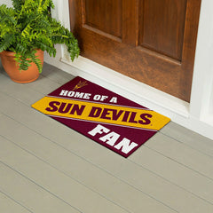 Arizona State University, PVC Mat COLOR, Home of a Fan, Collegiate