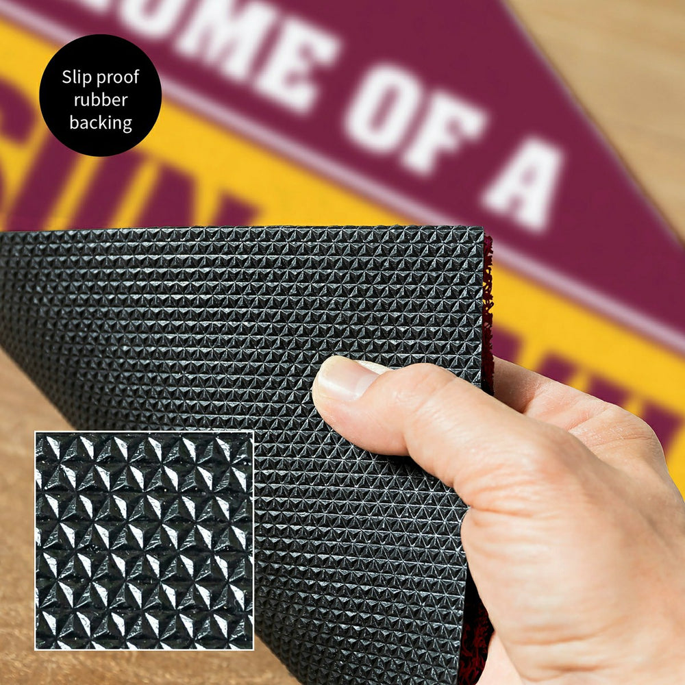 Arizona State University, PVC Mat COLOR, Home of a Fan, Collegiate