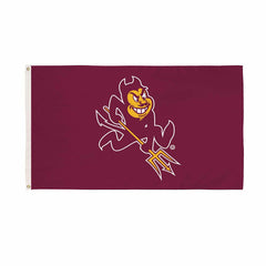 Arizona State University Single Sided Flag w/ 2 Grommets, 3'x5', Collegiate, Home