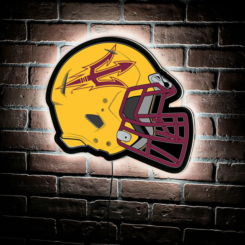 LED Wall Decor, Helmet, Arizona State University, Collegiate, Home