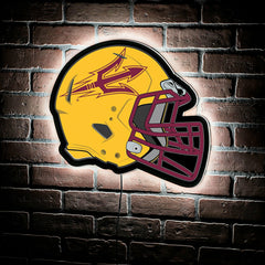 LED Wall Decor, Helmet, Arizona State University, Collegiate, Home