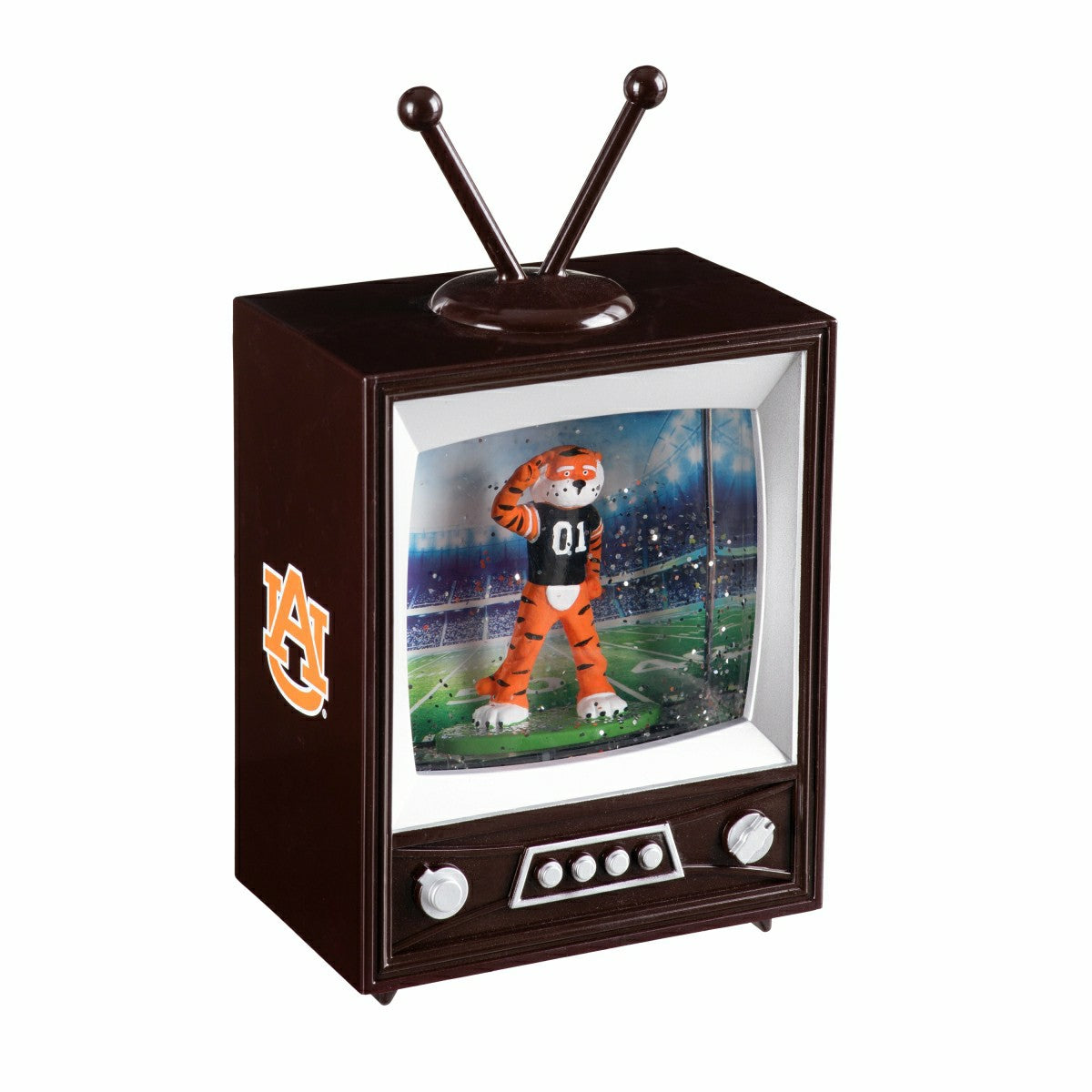 Auburn University Vintage TV Water Lantern, Collegiate, Home