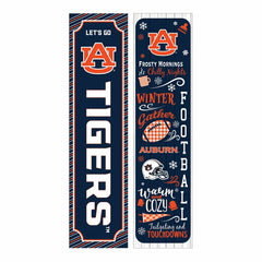 46" Double Sided Leaner, Auburn University, Winter Seasonal, Collegiate, Home