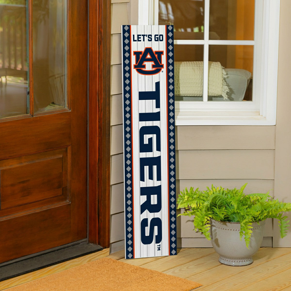 47" Double Sided Leaner, Auburn University, Christmas, Collegiate, Home