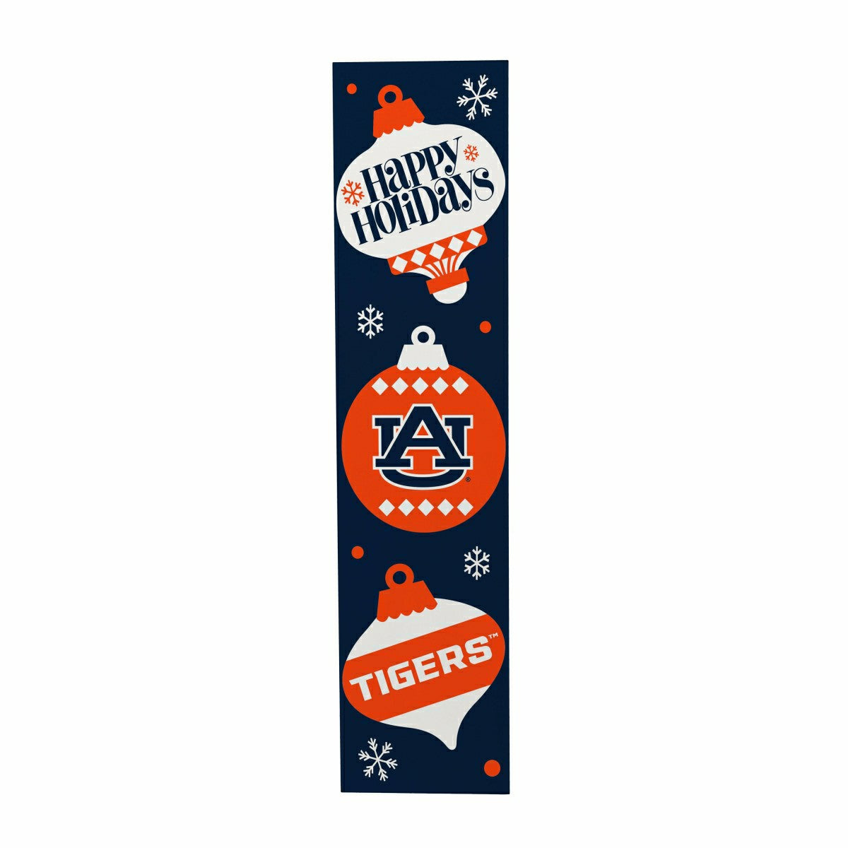 47" Double Sided Leaner, Auburn University, Christmas, Collegiate, Home