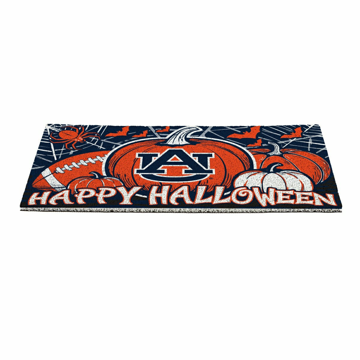 Auburn University Halloween PVC Mat, 28"x16", Collegiate