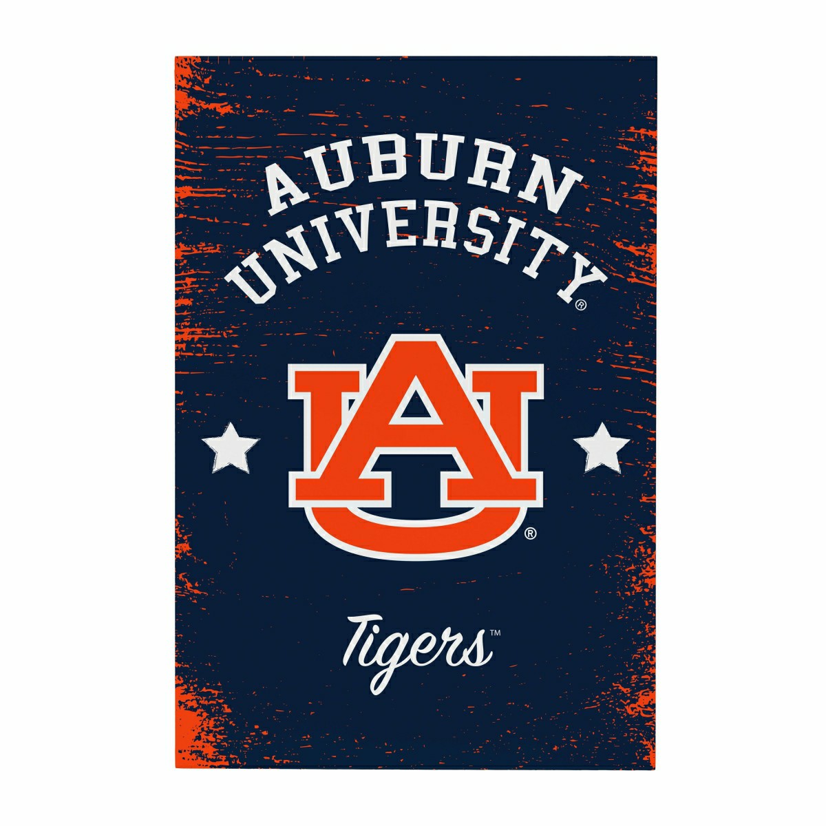 Auburn University Wood Wall Sign, 16x24, Collegiate, Home