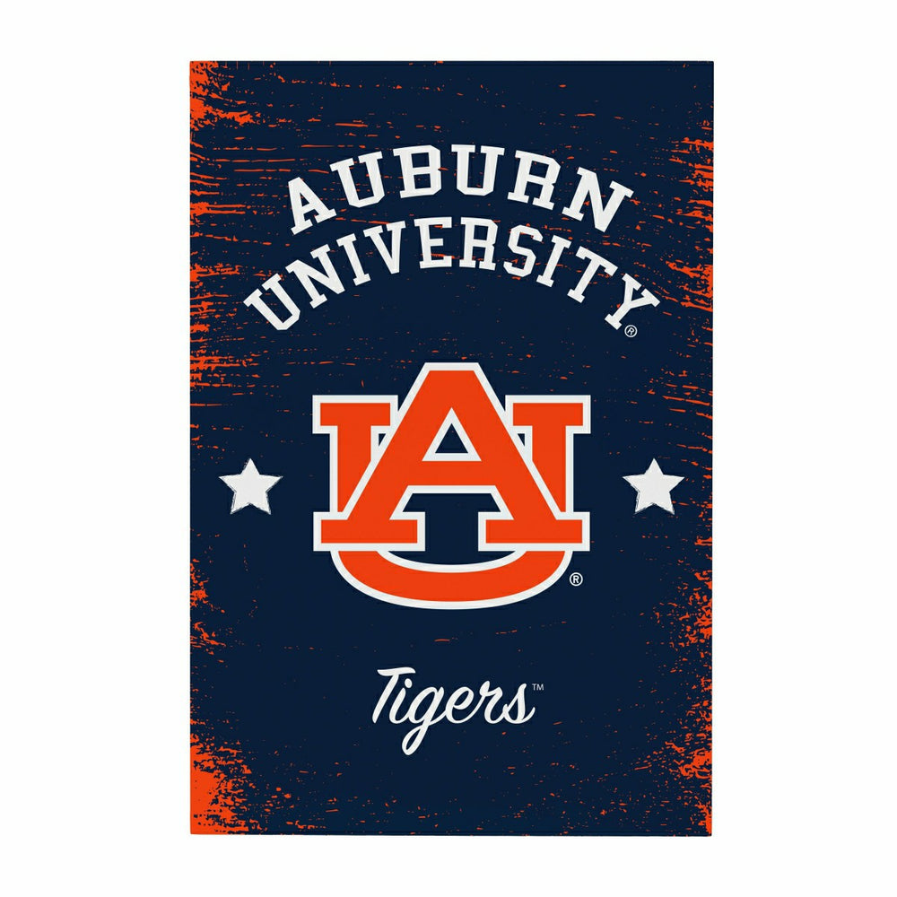 Auburn University Wood Wall Sign, 16x24, Collegiate, Home