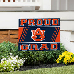 Auburn University Coroplast Yard Sign Graduate, Collegiate, Home