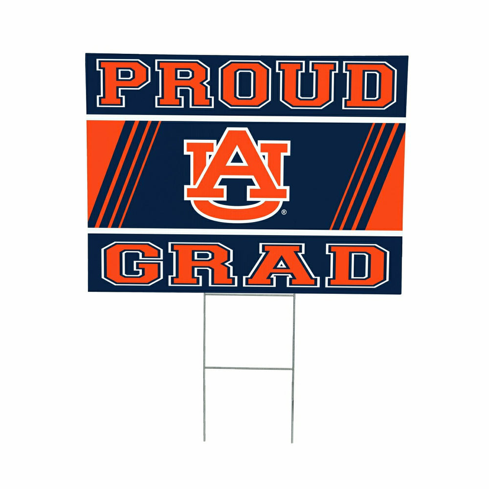 Auburn University Coroplast Yard Sign Graduate, Collegiate, Home
