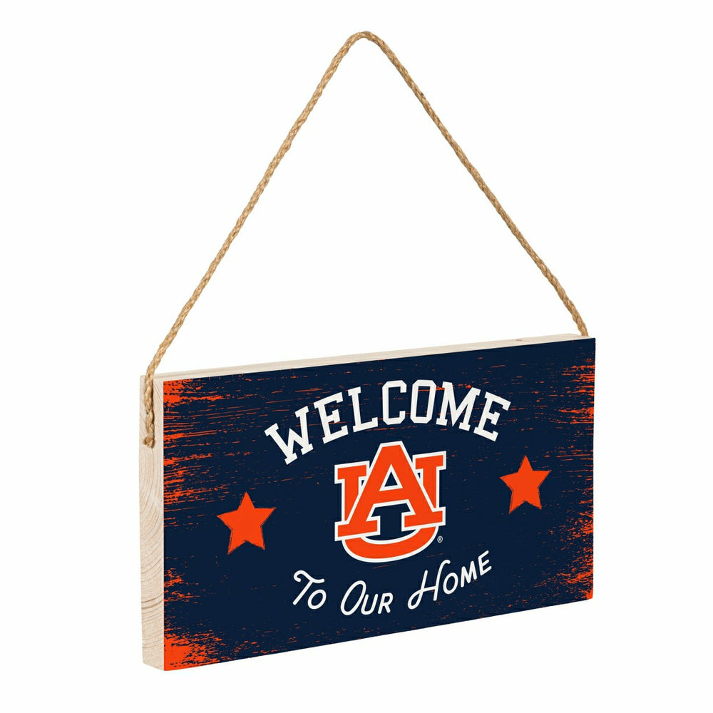 Auburn University Wood Wall Sign, 6x11, Collegiate, Home