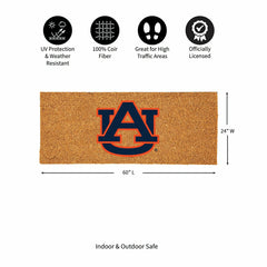 Auburn University Extra Large Full Color Coir Mat, 60"x24", Collegiate