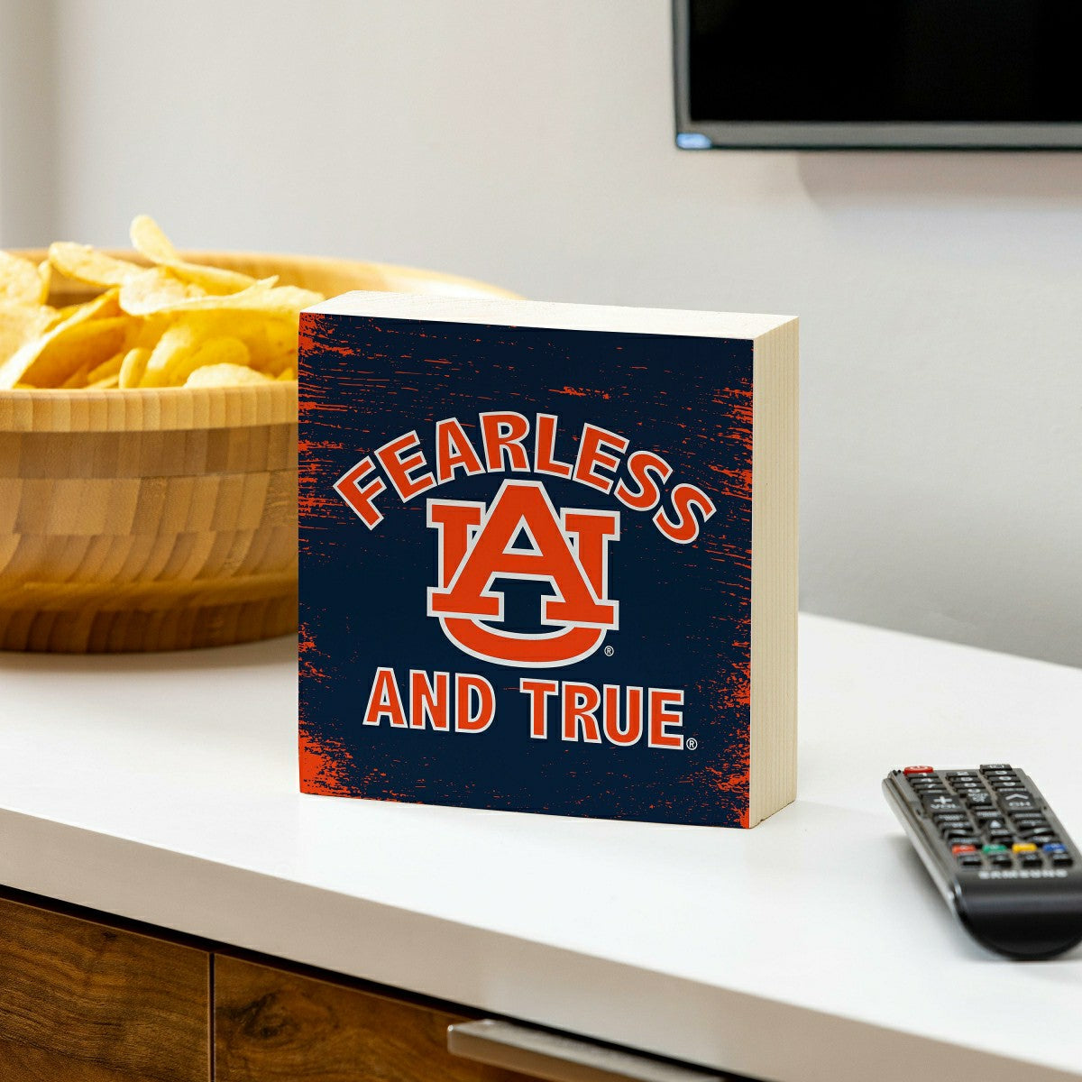 Auburn University Plock, Down Home Fans, 6x6, Collegiate, Home