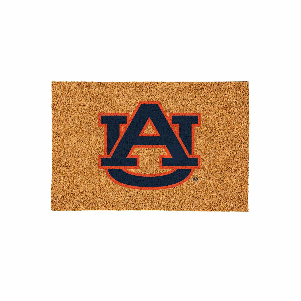 Auburn University Large Full Color Coir Mat, 36"x24", Collegiate