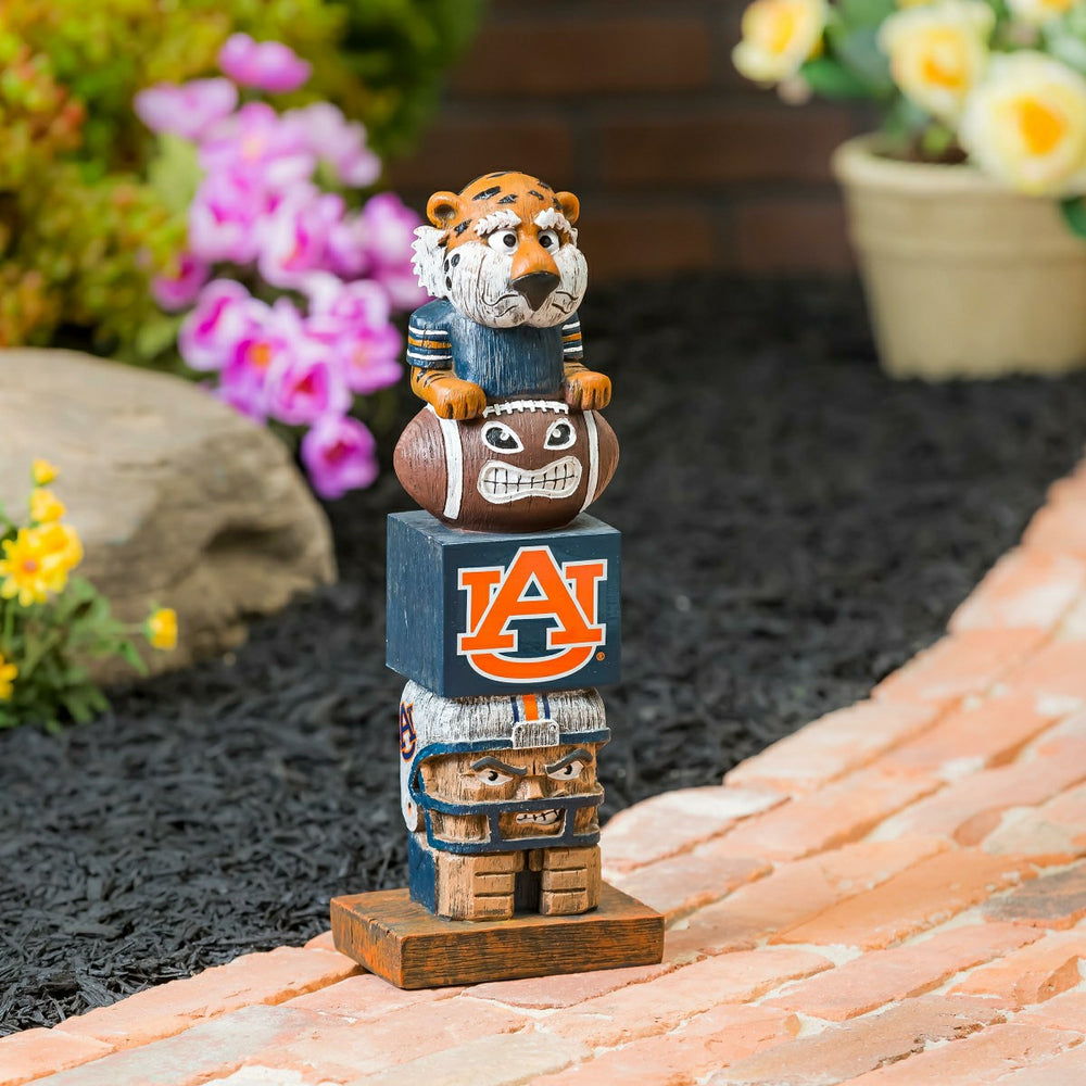 Auburn Tigers Tiki Team Totem Garden Statue, Collegiate, Home