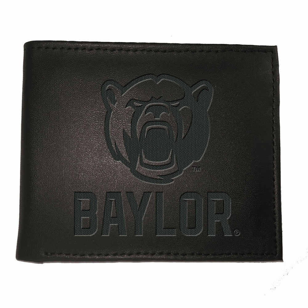 Baylor University, Bi-Fold Wallet, Black, Collegiate, Home