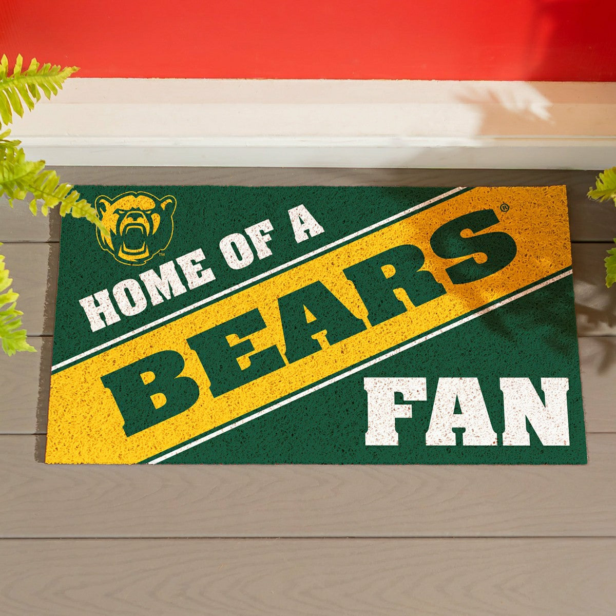 Baylor University, PVC Mat COLOR, Home of a Fan, Collegiate