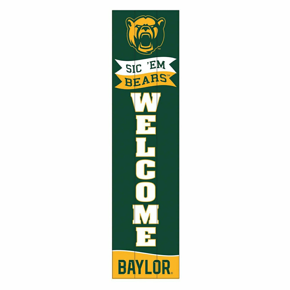 Baylor University Large Single Sided Leaner, 46", Collegiate, Home