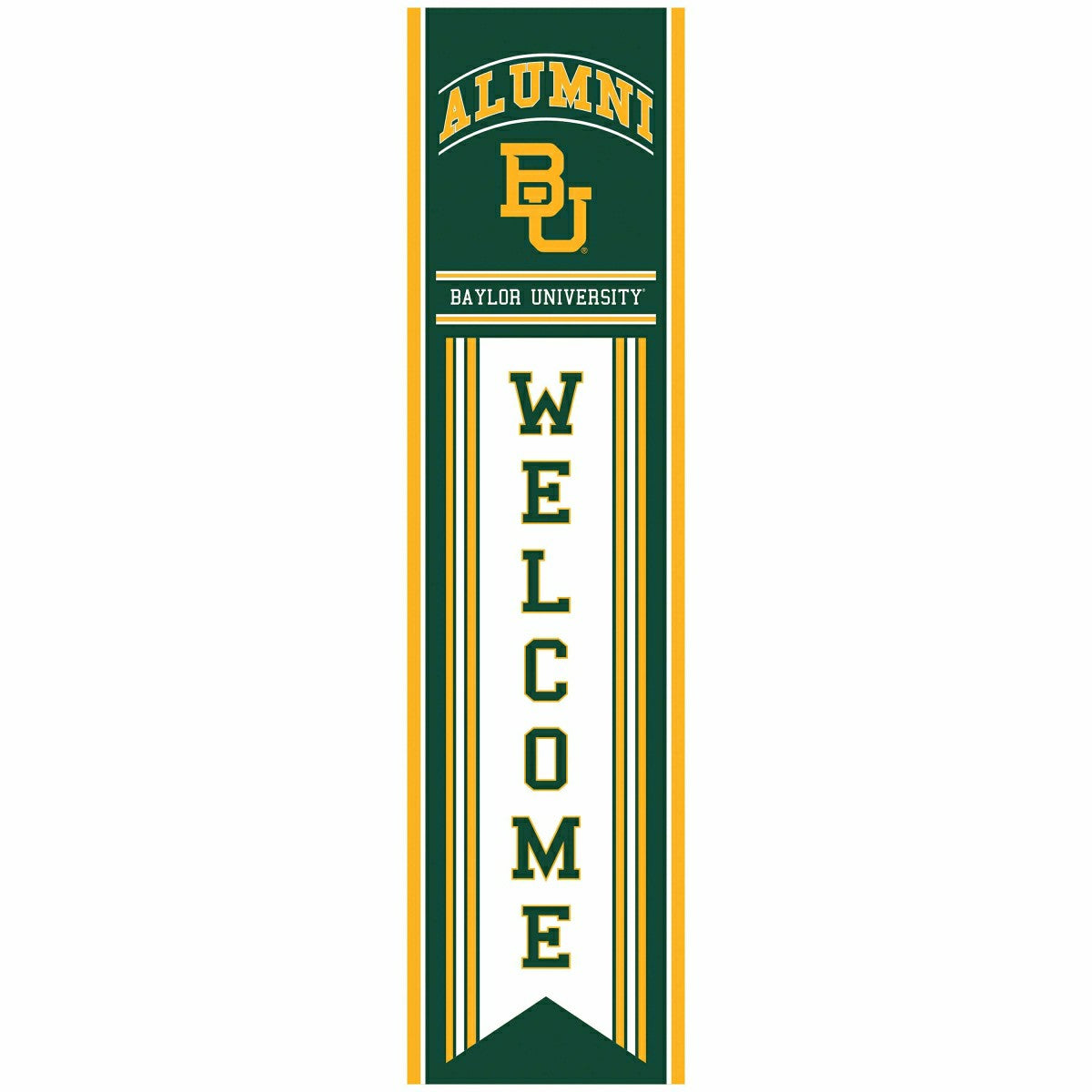 Baylor University Alumni Single Sided Large Leaner, 46", Collegiate, Home