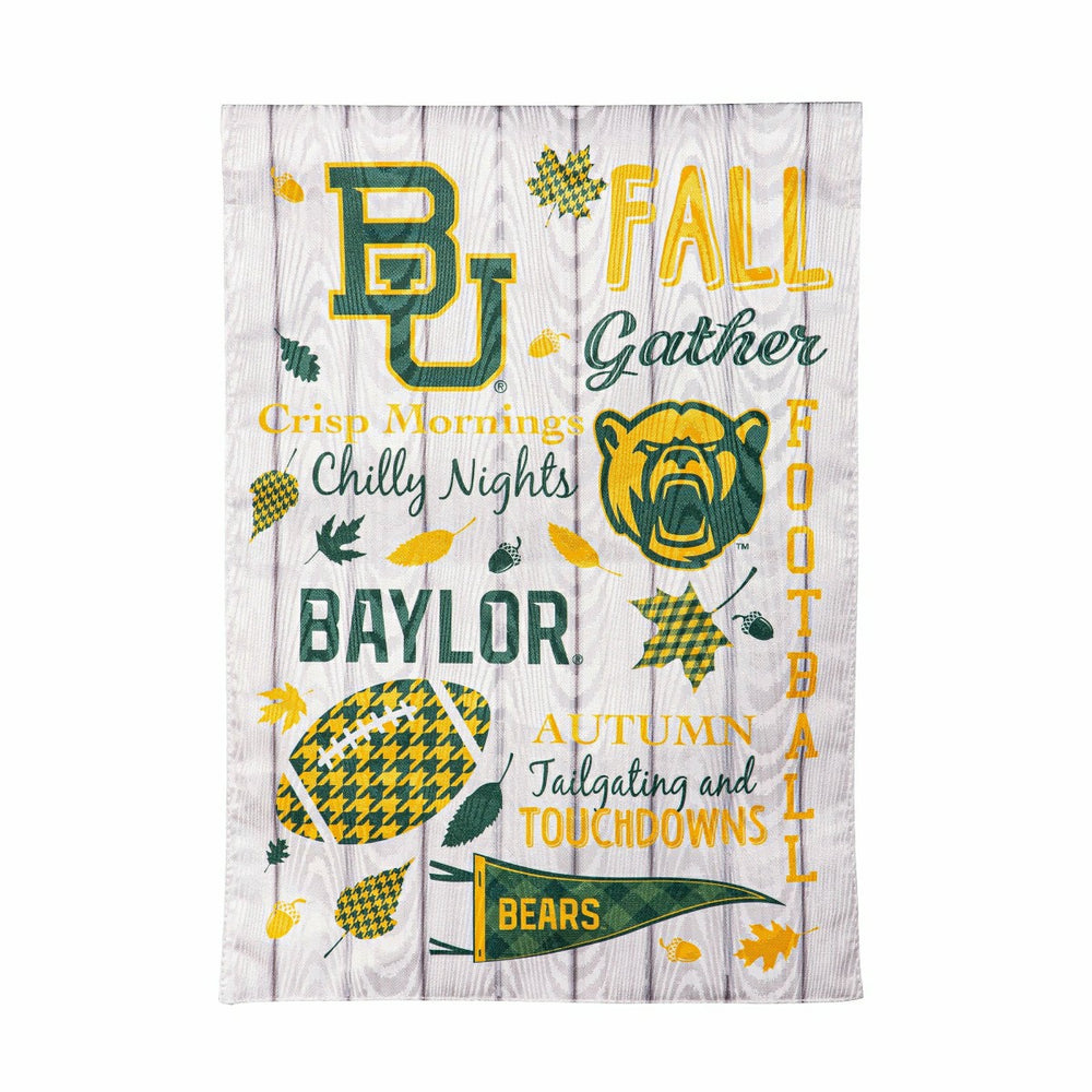 Baylor University, Moire Flag, GDN, Fall Seasonal, Collegiate, Home