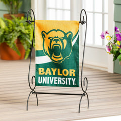 Baylor University Burlap Flag GDN Size, Collegiate, Home