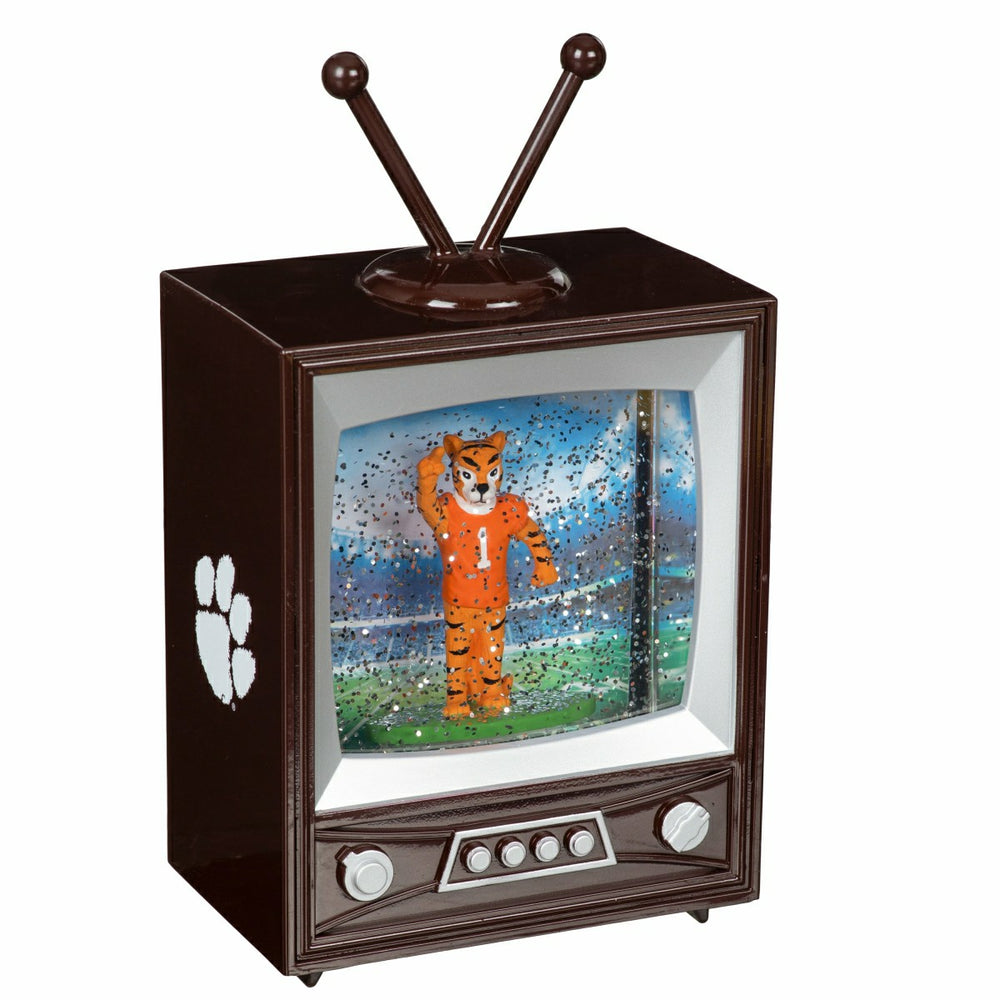 Clemson University Vintage TV Water Lantern, Collegiate, Home