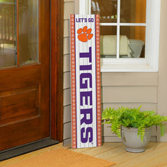 47" Double Sided Leaner, Clemson University, Christmas, Collegiate, Home