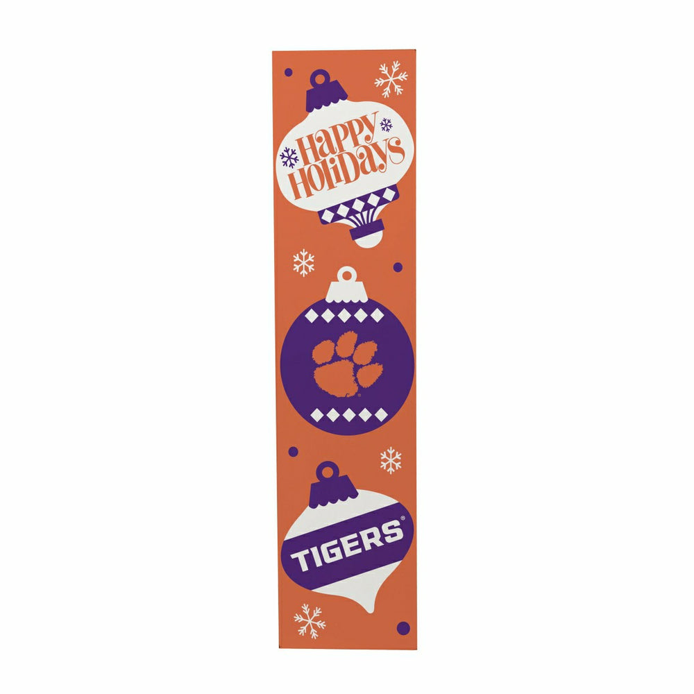 47" Double Sided Leaner, Clemson University, Christmas, Collegiate, Home