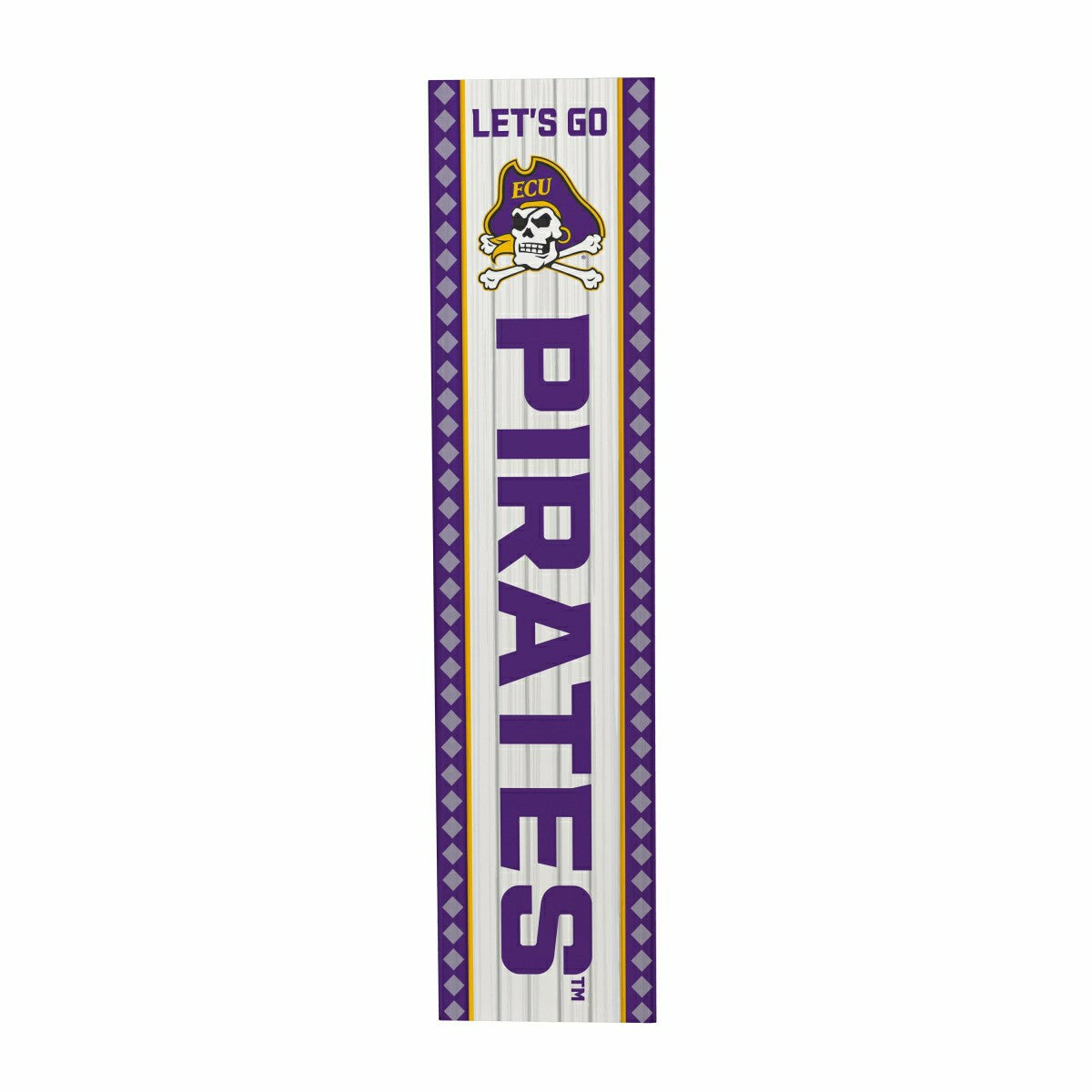 47" Double Sided Leaner, East Carolina University, Christmas, Collegiate, Home